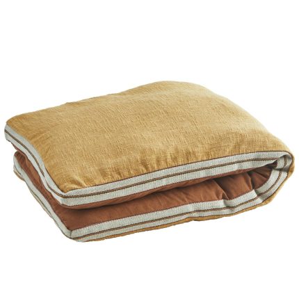 Cotton Bench Mattress - Mustard